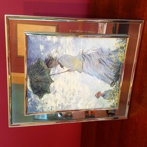 Unique Mirrored Desk Frame